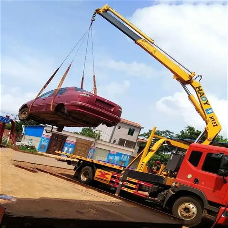 乐陵吊车救援小汽车怎么吊